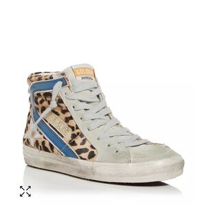 Cheetah Golden Goose high tops